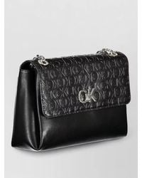 Calvin Klein - Leather Clutch Bag - Lyst