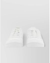 Comme des Garçons - Synthetic Leather Low-Top Sneakers - Lyst
