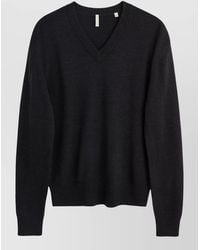 sunflower - Merino V Neck Moon Knit Sweater - Lyst