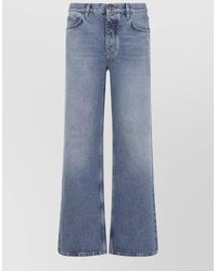 Off-White c/o Virgil Abloh - Denim Slim-Fit Straight-Leg Jeans - Lyst