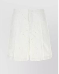 Valentino Garavani - Cotton-Blend Bermuda Shorts - Lyst