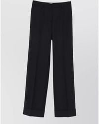 Cellar Door - Ima Wool Trousers Tailored Belt Loops - Lyst