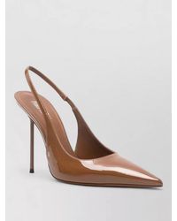 Paris Texas - Mid Heel Pumps Pointed Toe Stiletto Patent - Lyst