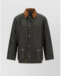 Barbour - Collar Corduroy Jacket Pockets Sleeves - Lyst