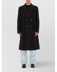 Our Legacy - Wool Double-Breasted Oversized Coat - Lyst