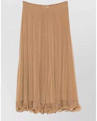 Moschino - Midi A-Line Skirt - Lyst