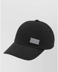Emporio Armani - Logo Baseball Cap Curved Peak Design - Lyst