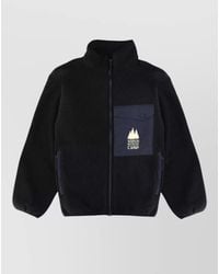 Maison Kitsuné - Fleece Jacket High Collar Chest Pocket - Lyst