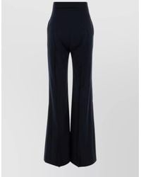 Vivienne Westwood - Virgin Wool Wide-Leg Flared Trousers - Lyst