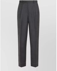 Brioni - Wool Tapered Trousers - Lyst