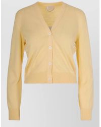 A.P.C. - Cotton V-Neck Cardigan - Lyst
