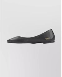 Jacquemus - Leather Two-Tone Ballerina Flats - Lyst