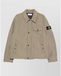 Stone Island - Rds Feather Down Jacket Chest Pocket - Lyst