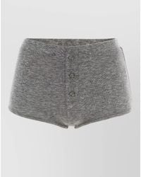Entire studios - Booty Button Shorts Briefs - Lyst