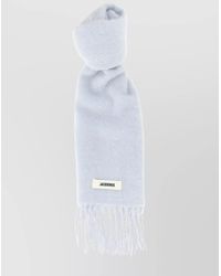 Jacquemus - Fringed Wool Mohair Scarf - Lyst