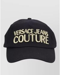 Versace Jeans Couture - Cotton Logo Baseball Cap - Lyst