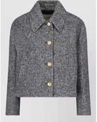 Valentino - Single Breasted Coat - Lyst