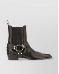 Paris Texas - Leather Helena Boots - Lyst