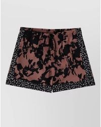 Dries Van Noten - Floral-Print Swim Shorts - Lyst