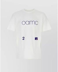 OAMC - Cotton Oversized Ribbed Crew-Neck T-Shirt - Lyst