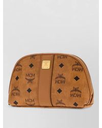 MCM - Aren Printed Canvas Clutch Bag - Lyst