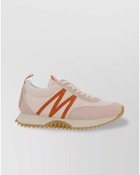 Moncler - Quilted Nylon Suede Lace-up Sneakers - Lyst