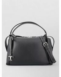 Tod's - Pebble Grain Shoulder Bag Top Handles Strap - Lyst