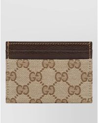 Gucci - Gg Canvas Cardholder - Lyst