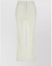 Jil Sander - Cotton Straight-Leg Pants - Lyst