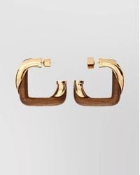 Jacquemus - Twisted Square Earrings - Lyst