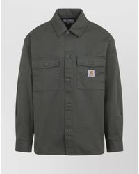Carhartt - Long Sleeve Shirt Jacket With Chest Pockets - Lyst