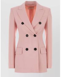 Sportmax - Wool Adamo Blazer Tailored Silhouette - Lyst