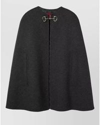Gucci - Wool And Silk Cape - Lyst