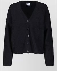 Filippa K - Alpaca V-Neck Long-Sleeve Cardigan - Lyst