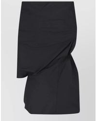 Entire studios - Asymmetric Skirt Sleeves And Draped Detail - Lyst