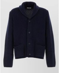 The Row - Cashmere Cotton Shawl Collar Cardigan - Lyst