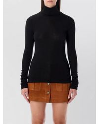 THE GARMENT - Bree Long Sleeve Turtleneck Knit Top - Lyst