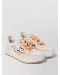 Premiata - Sneakers Contrasting Laces Perforated Toe Box - Lyst