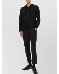 BOSS - Hooded Jacket With Elastic Cuffs And Side Pockets - Lyst