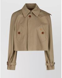 Vivienne Westwood - Casual Jacket With Embroidered Detail And Epaulettes - Lyst