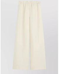 Max Mara - Mxmoro Wide Leg Full Length Trousers - Lyst