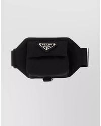 Prada - Recycled Nylon Cuff Keychain - Lyst