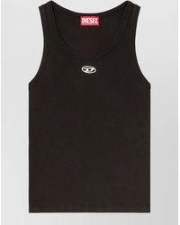 DIESEL - Ribbed Slim-Fit Sleeveless Tank Top - Lyst