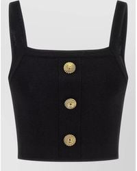 Balmain - Brassiere Top - Lyst