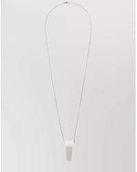 Rick Owens Silver Easy Choker Necklace in Metallic for Men
