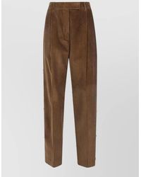 Rohe - Corduroy Straight-Leg Tailored Trousers - Lyst