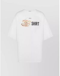 Moschino - Cotton Short Sleeve T-Shirt - Lyst