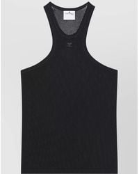 Courreges - Sleeveless Racerback Tank Top - Lyst