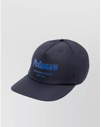 McQueen - Logo-Print Baseball Cap - Lyst