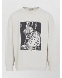 Our Legacy - Graphic Crew Neck Long Sleeve Sweatshirt - Lyst